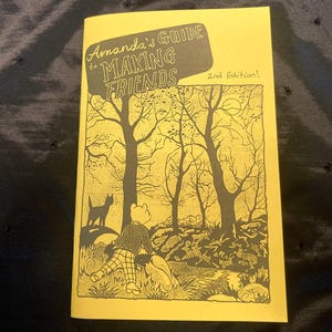 Amanda&#39;s Guide to Making Friends - Zine and workbook about friendship and how to make friends