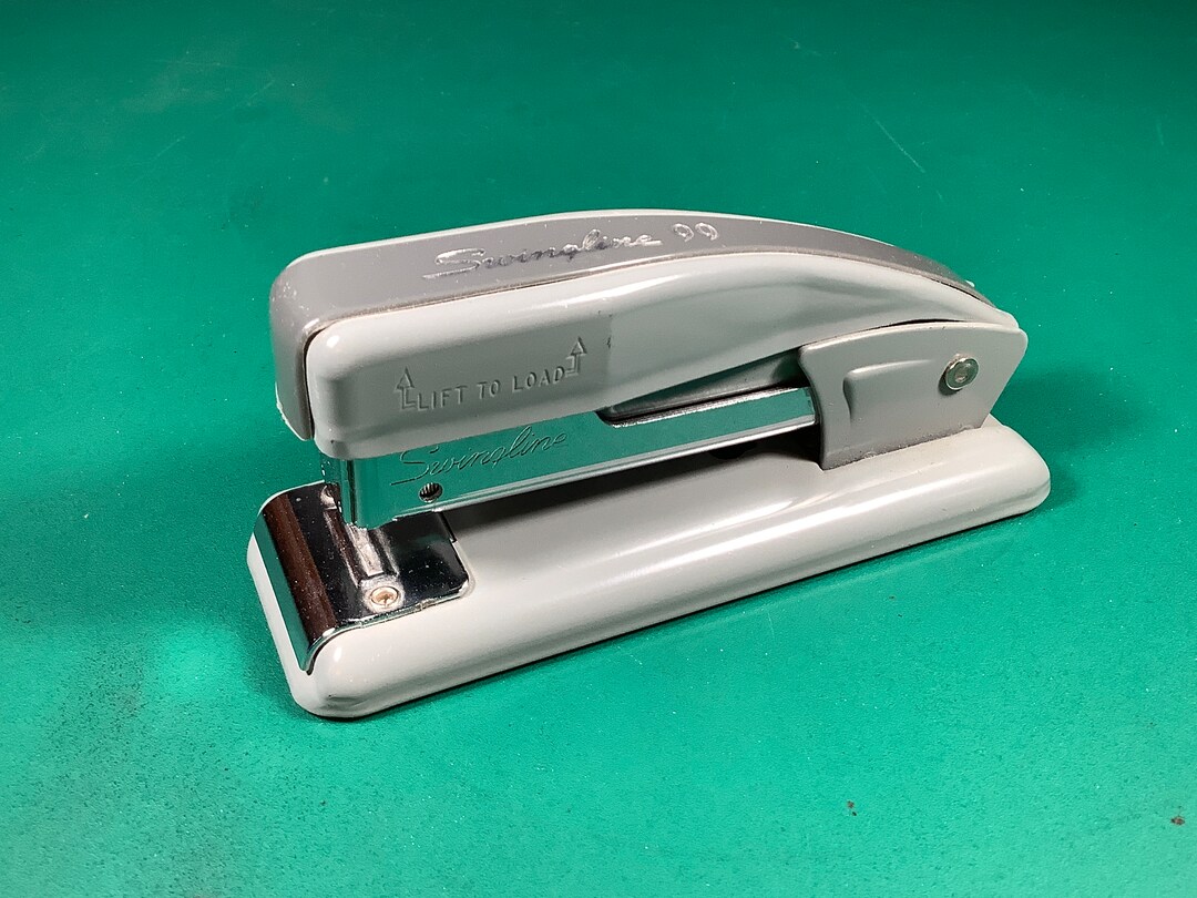 Swingline | Vintage Model 99 Stapler | Gray | Retro Desktop Decor - Etsy