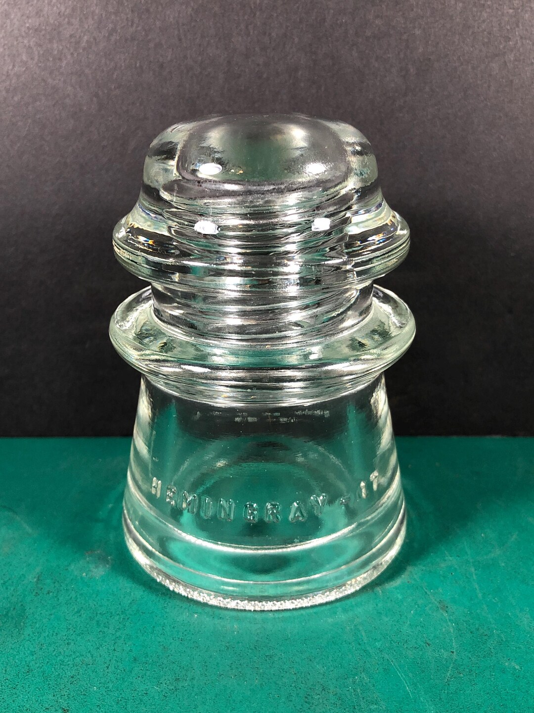 Hemingray 17 Glass Insulator | Hemingray - 17 | Vintage | Clear | 4