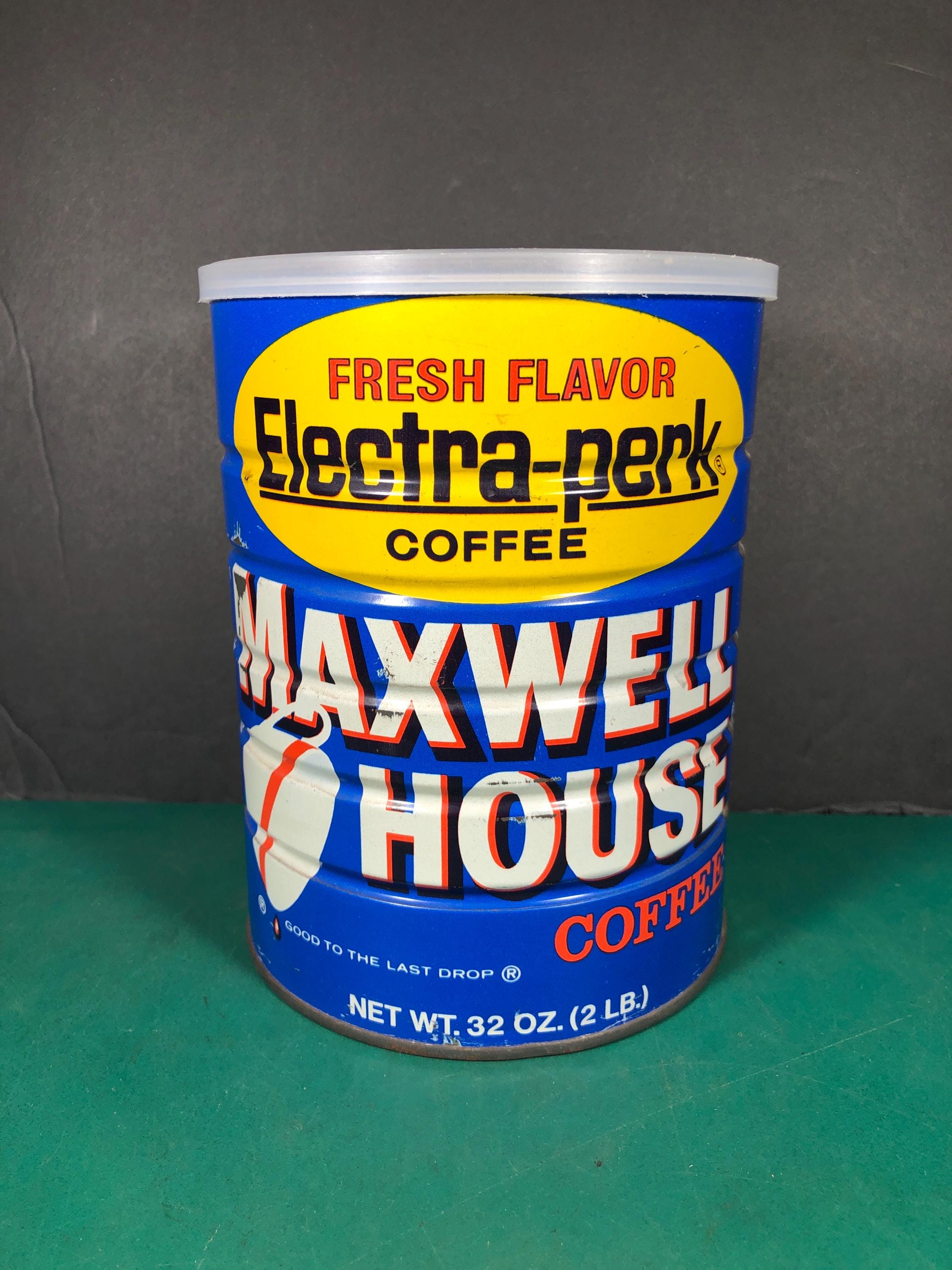【ヴィンテージ】コーヒー缶 MAXWELL HOUSE COFFEE #2 Maxwell House | ヴィンテージ 2 ポンド コーヒー缶 蓋付き | 32