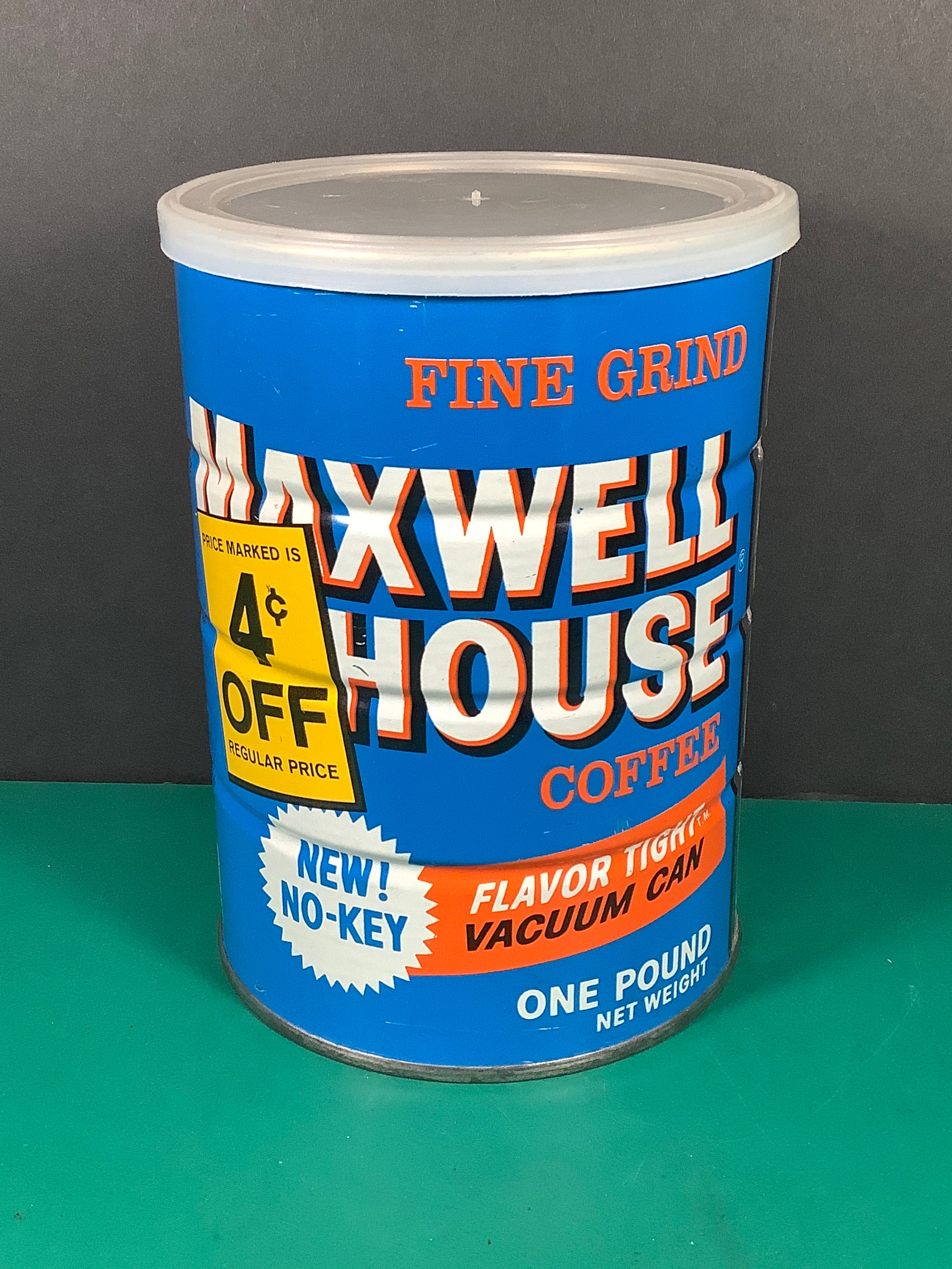 【ヴィンテージ】コーヒー缶 MAXWELL HOUSE COFFEE Vintage MAXWELL HOUSE COFFEE TIN. Country Store Advertising