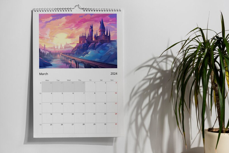 Florida Wall Calendar 2024, Monthly Calendar, Florida Gift Christmas