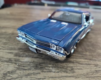 Chevrolet Chevelle SS396 de 1968 - Modelo a escala 1/24 de metal fundido