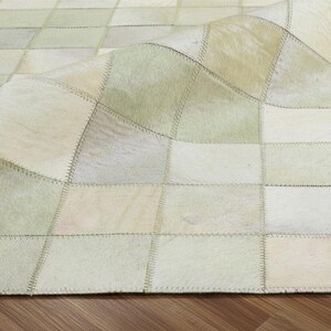 Off White Cowhide Area Rug