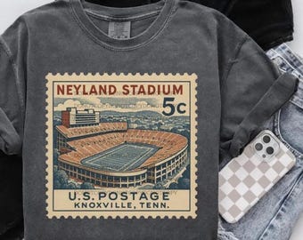Camiseta con estampado del estadio Neyland y colores cómodos de los Tennessee Vols