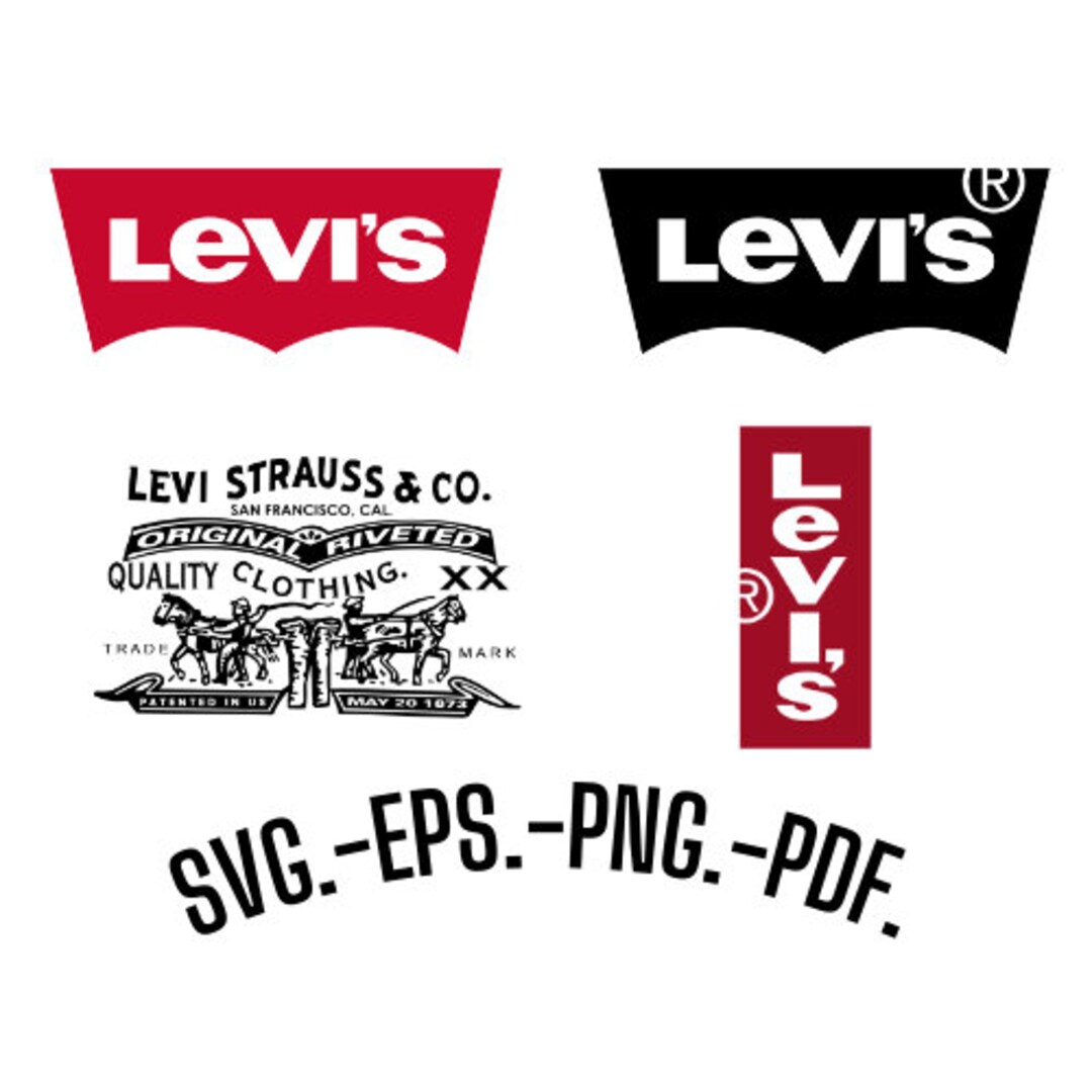 Levis SVG Sticker Print PNG Decal High Quality Digital Etsy