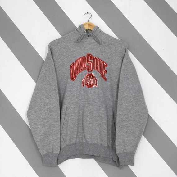 Vintage Ohio State Buckeyes NCAA Hoodie Sweatshirt Large Ohio State Embroidery Spell Out Logo Sweater Ohio State University Hoodies Size L Etsy UK