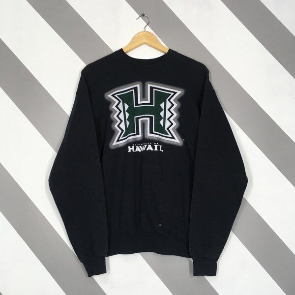 Vintage COUGAR HAWAII UNIVERSITY Crest Tank Top Tee Shirt Logo