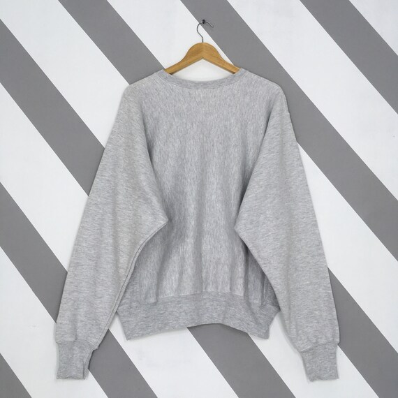 Vintage Champion Reverse Weave Boxy Sweatshirt Medium Champion Kraft Heinz newberry Embroidered Crewneck Champion Usa Gray Sweater Size M Etsy UK