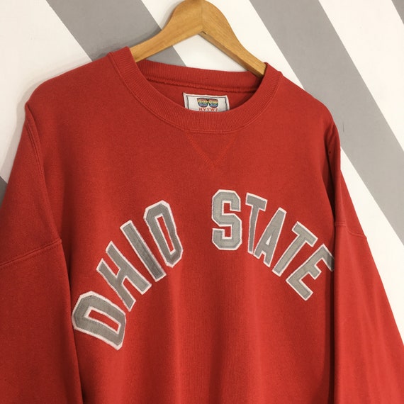 Vintage Y2K Ohio State Buckeyes NCAA Sweatshirt X… - image 3