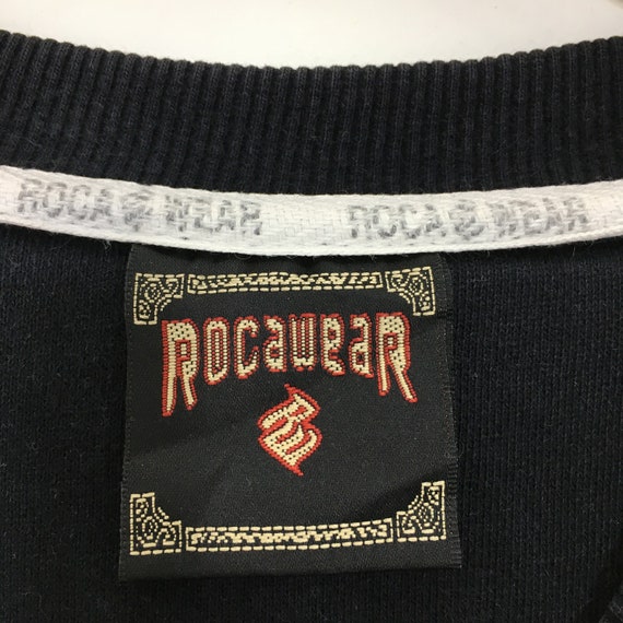 Vintage Rocawear Denim Apparel Sweatshirt XLarge … - image 5