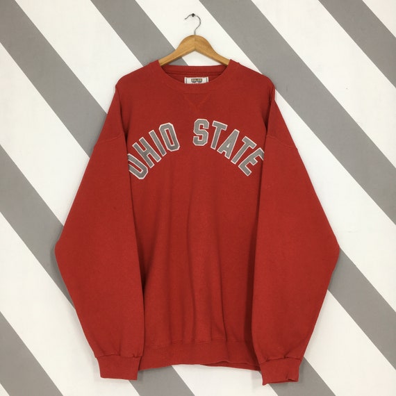 Vintage Y2K Ohio State Buckeyes NCAA Sweatshirt X… - image 1