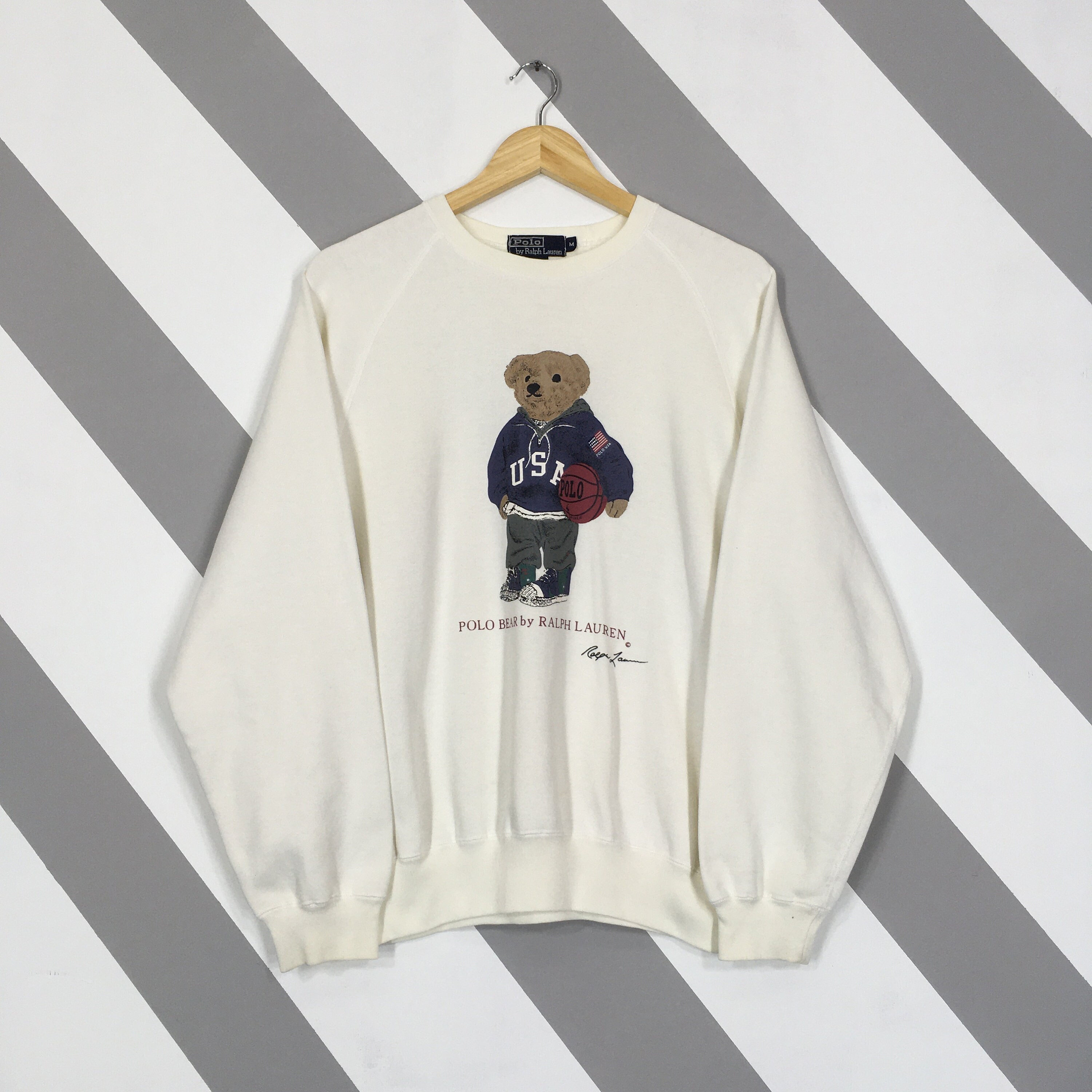 Polo Bear Sweater - Etsy