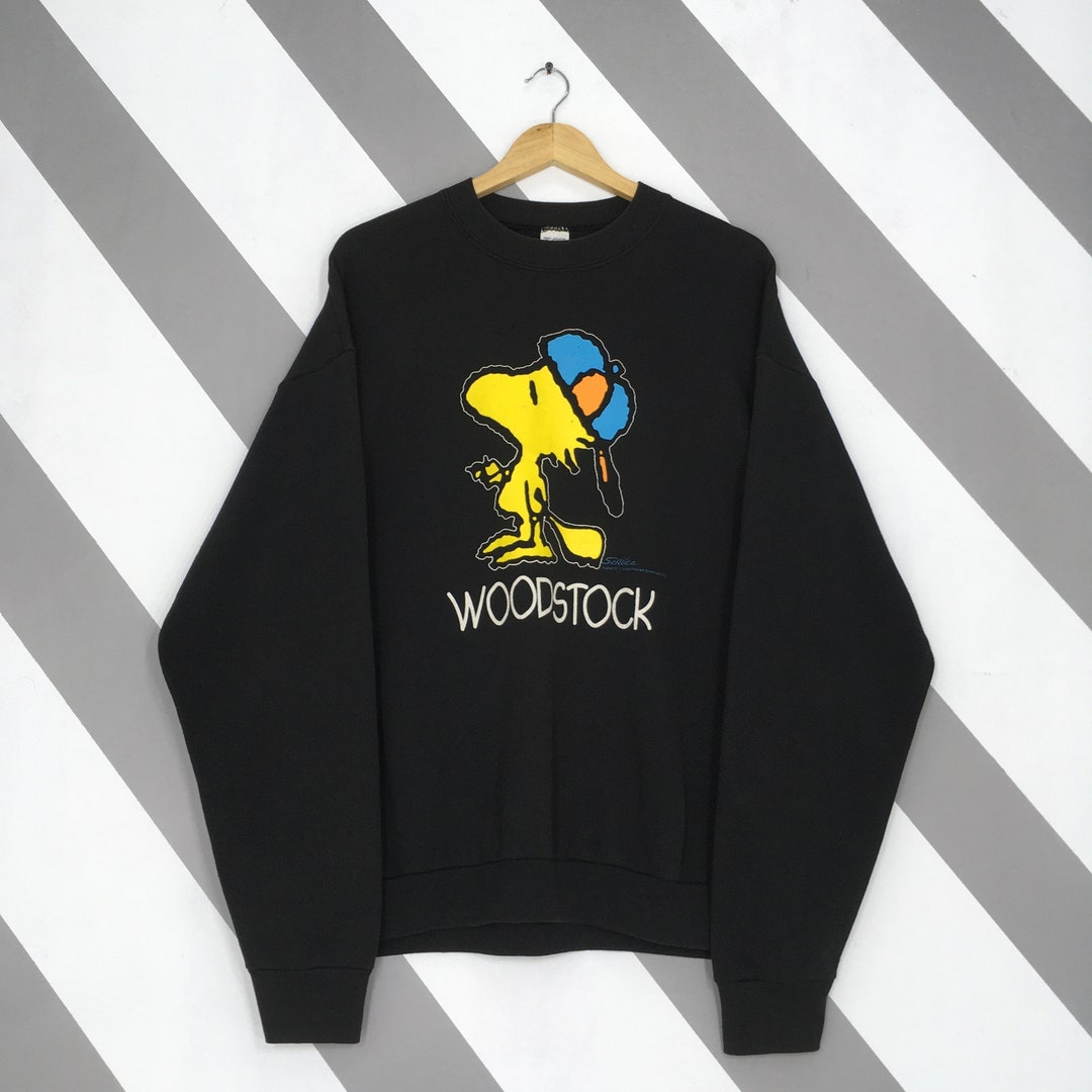 Woodstock Sweatshirt Hoodie Blue Men's Peace And Music Hoodie