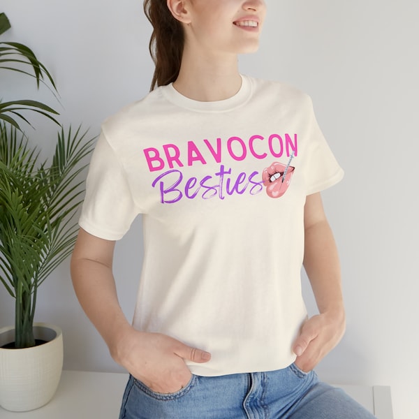 Bravocon Unisex Jersey Short Sleeve Tee, Bravocon shirt, Bravo shirt, Bravocon 2023, Bravo gift, Bravocon gift, Bravocon tshirt, Bravo