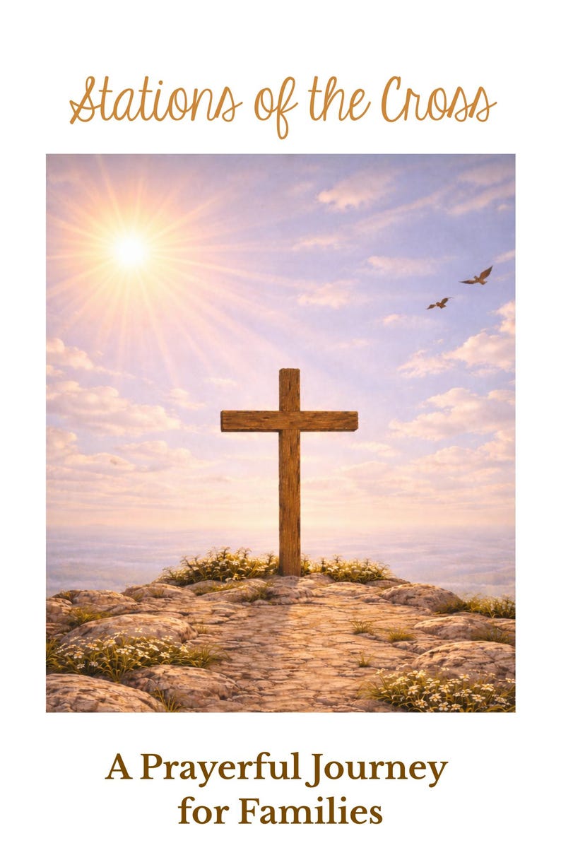 Stations of the Cross for Kids | Printable Catholic Lent Devotional ...