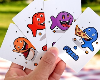 Goldfish Matching Card Game, Family Fun