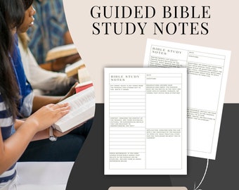 Przewodnik po studium Biblii, Szablon studium Biblii, Studium Biblii do druku, Dziennik studium Biblii, Kierowane studium Biblii, Notatki ze studium Biblii, Studium Biblii