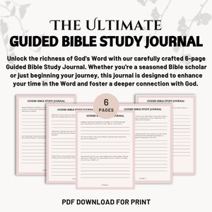 聖書研究ジャーナル、聖書研究ガイド、聖書研究テンプレート、聖書研究ノート、聖書ジャーナル、聖書研究印刷物、個人聖書研究