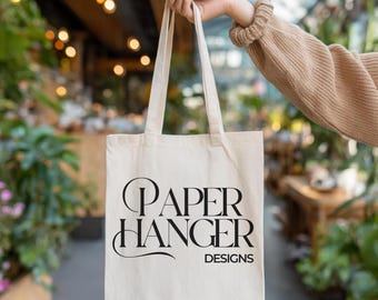 Liberty Bags OAD113 Cotton Canvas Tote Bag Mockup Natural (Digital Download)