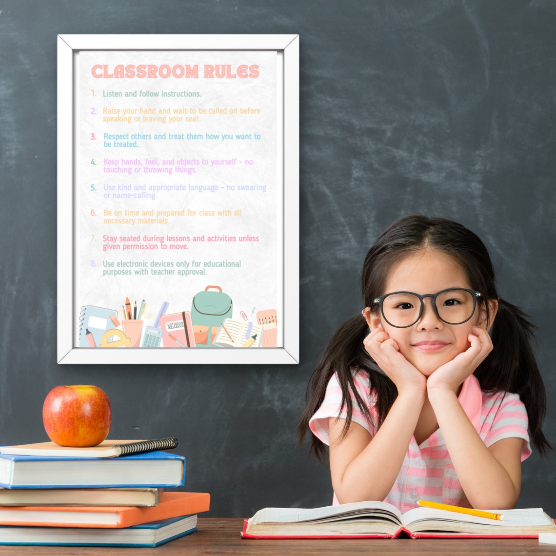 classroom-rules-poster-classroom-poster-pastel-classroom-decor-back