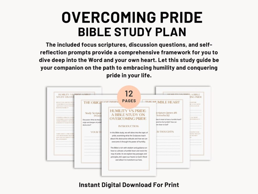 Bible Study Template, Bible Study Printable, Personal Bible Study ...