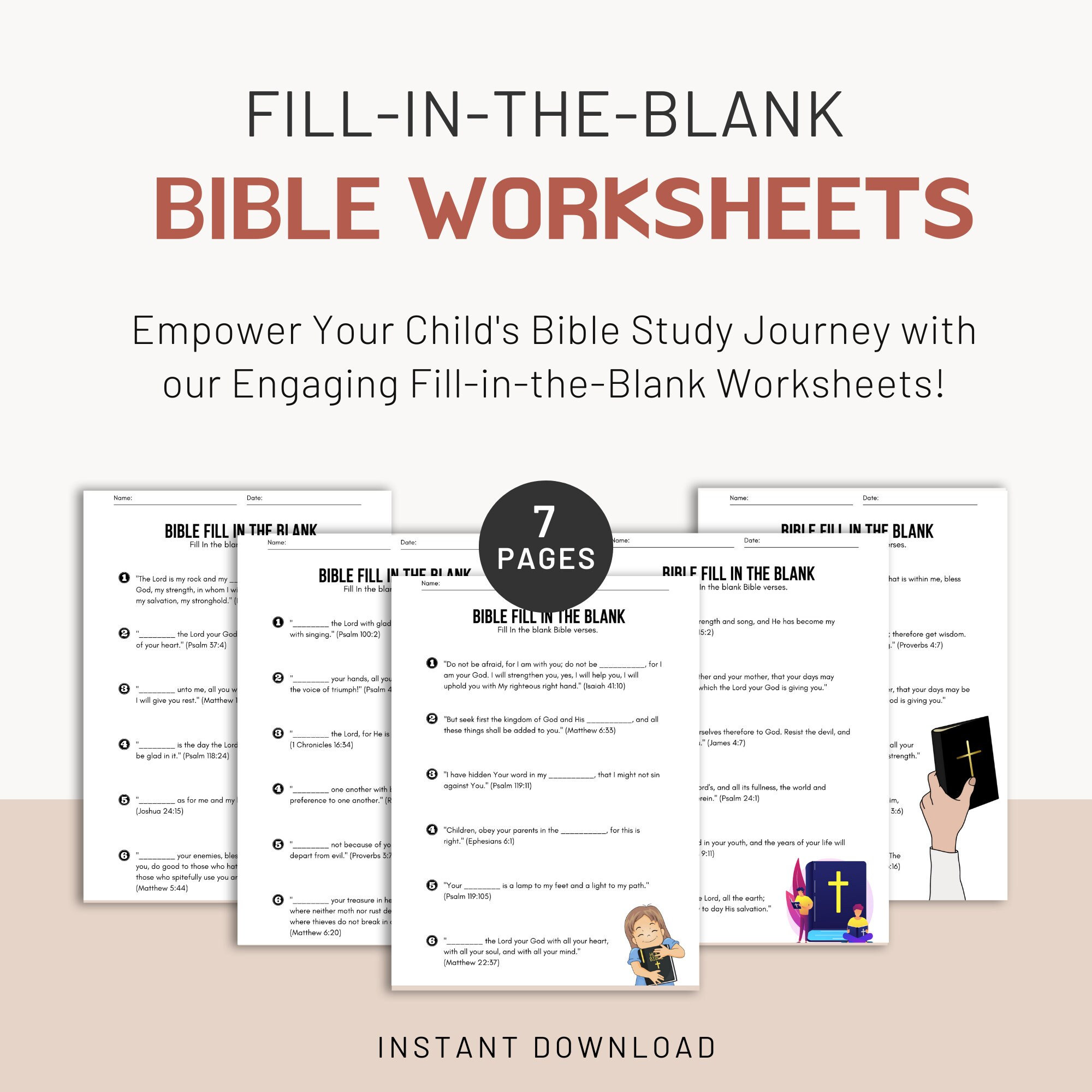 Bible Worksheet, Kids Bible Study, Bible Study Printable, Christian ...