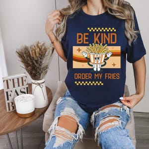 Unisex French Fries Tshirt, French Fries, Retro French Fry Shirt, Foodie Shirt, Funny Food T Shirts, Junk Food Shirt, Foodie Gifts