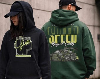 JDM風カーパーカー - 日本のグラフィックストリートウェア - ユニセックスの車好きへのギフト