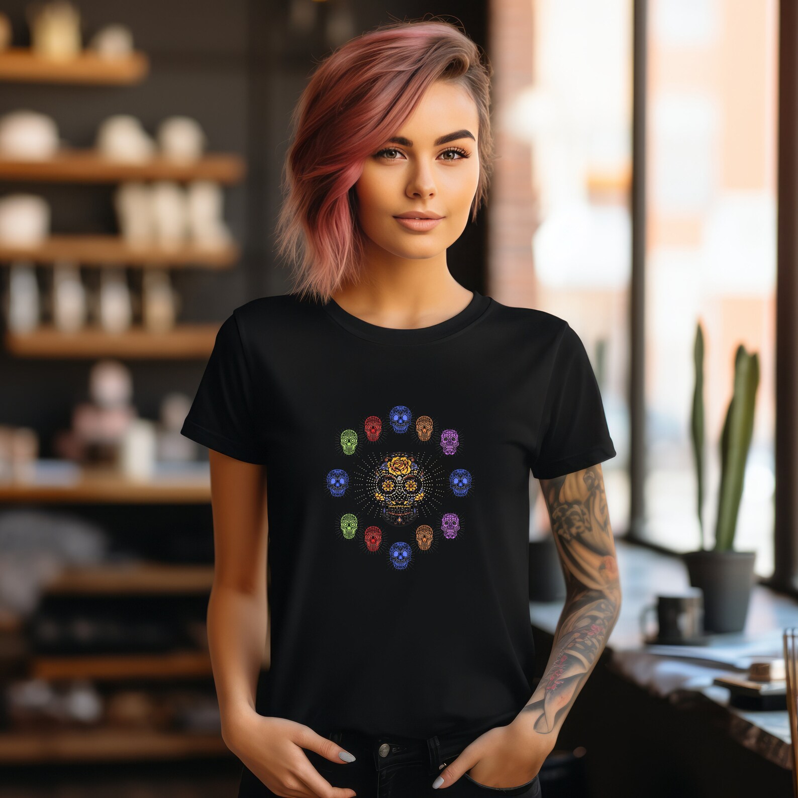 Alternative Fashion, Pastel Goth T-shirt, Edgy Clothes, E-girl Clothing ...