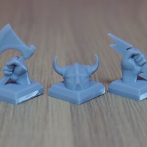 Set de pions 3D compatibles Blood Rage image 3