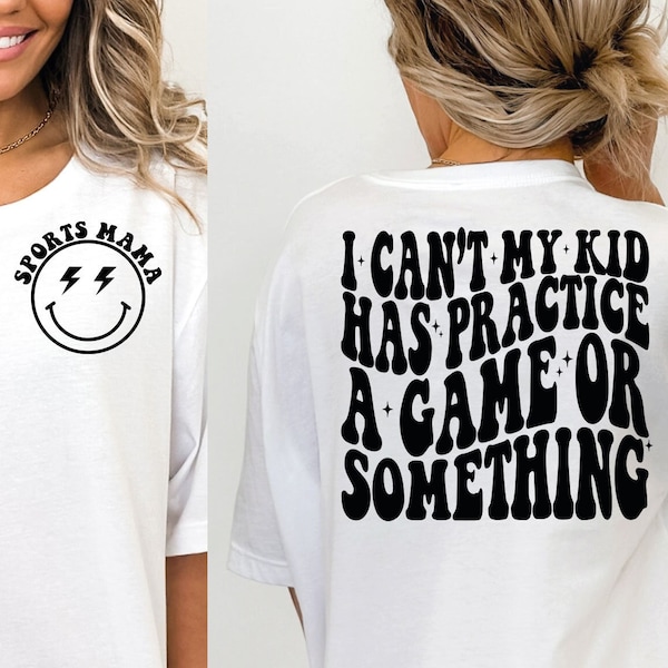 I Can't My Kids Have Practice A Game Or Something Svg, Sports Mom Svg, Loud Mouth Sports Mama Png Svg, Sports Mom Svg Sublimation Cut File