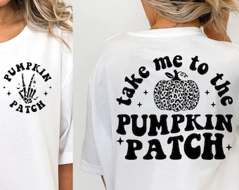 Take Me to the Pumpkin Patch SVG, Halloween Svg, R Retro Pumpkin Svg, Pumpkin Patch shirt svg, Halloween shirt Svg, Svg Files For Cricut