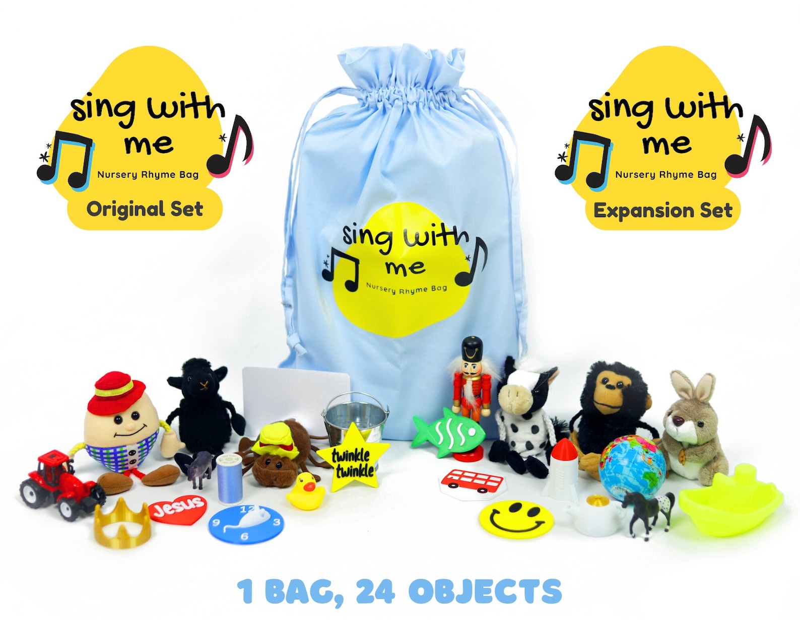 Sing With Me Nursery Rhyme Bag Etsy