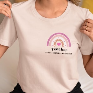 Teacher at shirt, Motivational Teacher T-Shirt, Jersey Tee, Teacher Appreciation Gift