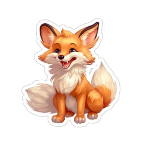 Funny Fox Sticker