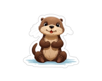 Adorable Otter Sticker