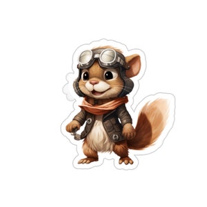 Écureuil pilote Sticker