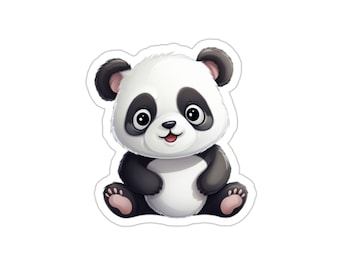 Plump Panda Sticker