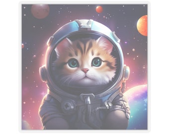 Cosmic Cat Sticker