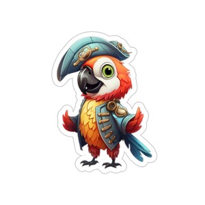 Happy Parrot Sticker