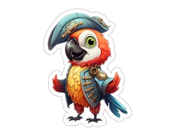 Happy Parrot Sticker