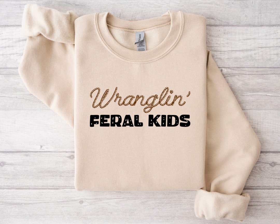 Wranglin' Feral Kidz Crewneck main image 1