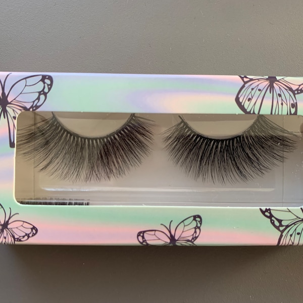 Extra Lange Fake Lashes Butterfly