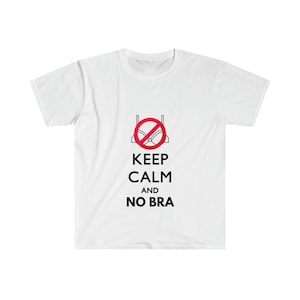 No bra t-shirt