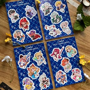 Fate/Grand Order Summer Servant Sticker Sheet: FGO Summer Waifus + Husbandos