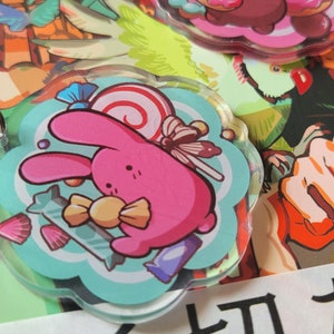 地縛少年花子くん | アクリルチャーム 2インチ～3インチ 両面 | 花子くん 八尋寧々 もっけ 超自然 少女 アニメ ロマンス かわいい