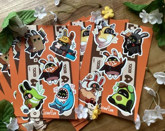 NEW Zenless Zone Zero | ZZZ Bangboo Sticker Sheet Eous + more!