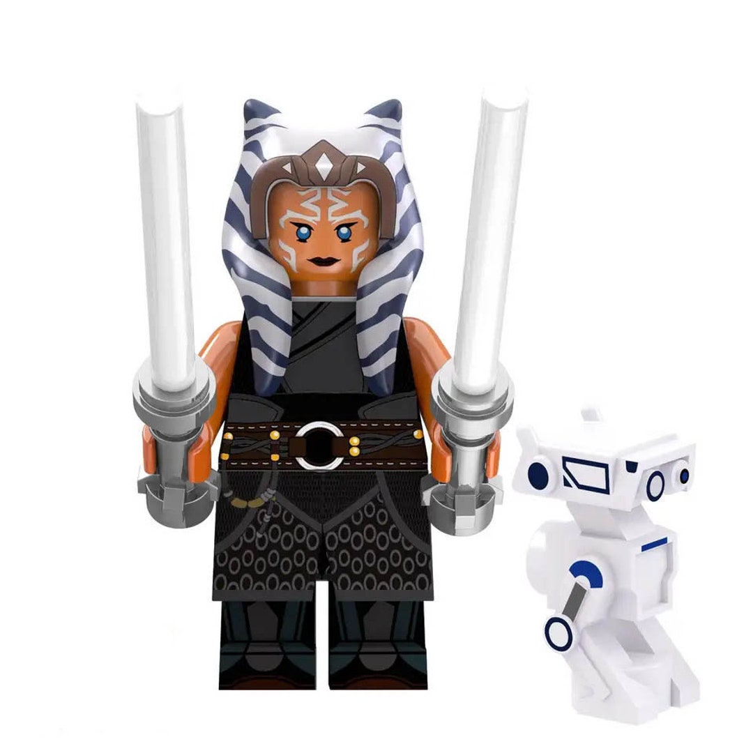 Custom Ahsoka Tano Minifigure From the Mandalorian / Star Wars Etsy