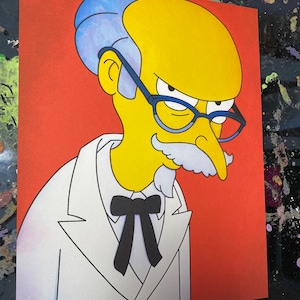 Colonel Burns Art Print
